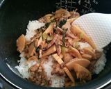 白ごはんで簡単♪豚肉と竹の子の混ぜご飯作り方8写真
