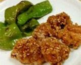 調味料3つ♪鶏のカリカリッと竜田揚げ作り方9写真