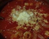 エビとトマトのパスタ(仮)スパゲティー作り方10写真