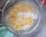 納豆とアボカドの冷製パスタ♪作り方4写真