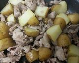 簡単！豚じゃが味噌炒め作り方3写真
