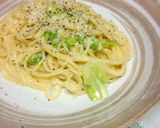 アンチョビとキャベツのクリームパスタ作り方8写真