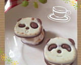 ♪さくさくぱんだのクッキーサンド♪作り方7写真
