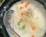 栄養満点！枝豆のミルクチーズリゾット作り方3写真