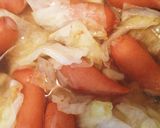 キャベツとウィンナーのカレースープ作り方3写真