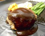 簡単☆チーズinハンバーグ作り方9写真