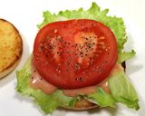 BLTならぬHLT（ハムレタストマト）作り方4写真