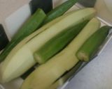 オリキューブでなすとオクラのごまポン和え作り方1写真