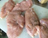 ★若鶏の焼豚仕立てウルサンソース★作り方1写真