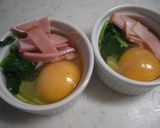 蒸すと簡単！ベーコンホウレンソウの卵料理作り方11写真