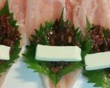 鶏胸肉の梅肉チーズ巻きフライ作り方3写真