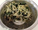 水っぽくないワカメともやしの塩ごま和え作り方6写真