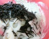 ひじきと蓮根✺黒胡麻サラダ♪作り方3写真