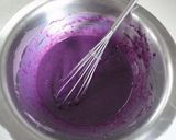 簡単♪むらさき芋のレアチーズケーキ作り方7写真