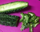 苦味無し★鯖缶高野豆腐ゴーヤチャンプルー作り方1写真