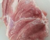 豚肉の白ワイン煮込み作り方1写真