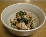 ささみと茄子の胡麻和え作り方7写真