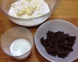 ダブルチョコレートスコーン作り方1写真