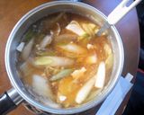 お腹に優しい！鶏しょうがみぞれ鍋！作り方8写真