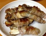 舞茸の豚肉巻き作り方5写真