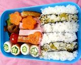 シマシマのり弁♬作り方14写真