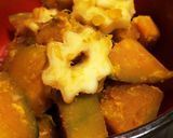 南瓜とちくわぶの煮物作り方5写真