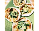 餃子の皮のネギ味噌オイル焼き作り方4写真