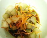 簡単♬火要らず！茄子と冬瓜の煮浸し風作り方5写真
