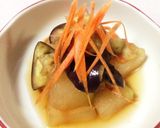 簡単♬火要らず！茄子と冬瓜の煮浸し風作り方6写真