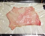 鶏肉ハム(大葉・チーズ)作り方1写真