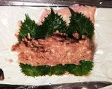 鶏肉ハム(大葉・チーズ)作り方3写真