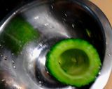 簡単★肉詰めゴーヤ〜ニンニクトマトソース作り方3写真