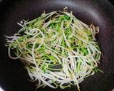 もやし万歳♪豆苗にんにく炒め作り方4写真