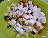 コロコロ野菜とはんぺんのケチャップ風味♪作り方1写真