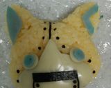 妖怪ウォッチ＊キャラ弁＊ゴルニャン☆作り方7写真