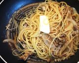 秋☆きのこたっぷりバター醤油の和風パスタ作り方4写真