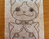 妖怪ウォッチ♪ジバ＆ロボニャン♪キャラ弁作り方1写真