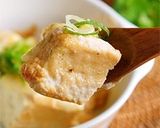 かけて焼くだけ@豆腐の明太マヨチーズ焼き作り方5写真