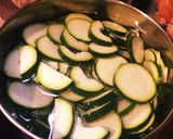 ズッキーニとじゃがいものスープ作り方1写真