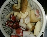 タコとエリンギのアヒージョ♪作り方1写真