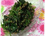 誰でも料亭の味♪美味い法蓮草の胡麻和え♡作り方4写真