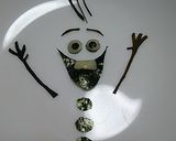 キャラ弁☆意外と簡単☆アナ雪のオラフ♪作り方5写真