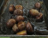 お茶うけに✿甘栗のみたらし和え作り方2写真