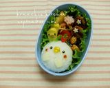 幼稚園 お弁当 キャラ弁♡にわとり作り方3写真