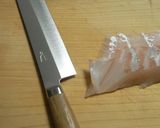 お手軽!スズキのカルパッチョ作り方2写真