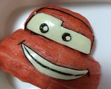 立体 カーズ キャラ弁 遠足運動会に作り方14写真