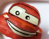 立体 カーズ キャラ弁 遠足運動会に作り方15写真