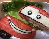 立体 カーズ キャラ弁 遠足運動会に作り方16写真