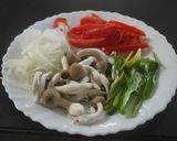 ピリ辛ごまだれで♪鮭(秋鮭)の野菜蒸し♡作り方2写真