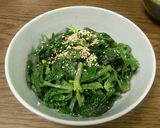 セロリの葉胡麻和え作り方3写真